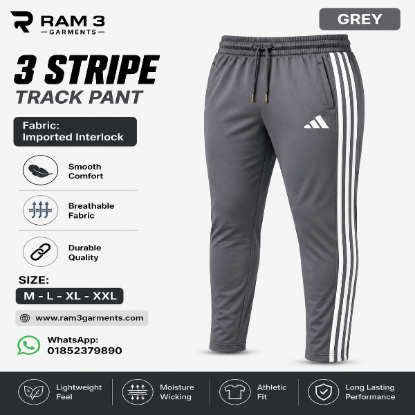 🔥 Ram 3 Garments  Premium Track Pant 🔥