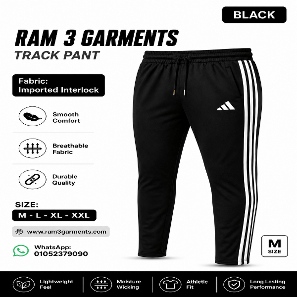 🔥 Ram 3 Garments  Premium Track Pant 🔥